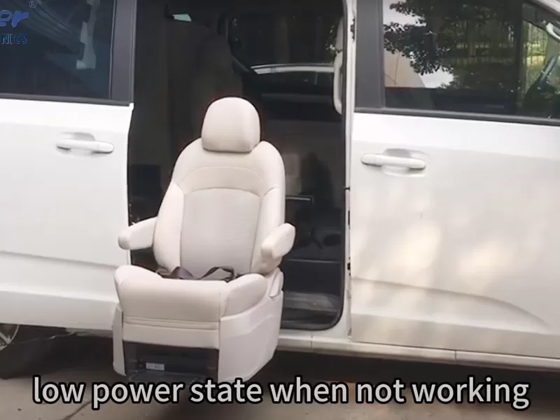 Maxus G10 модифицированные поворотные сиденья с подъемником