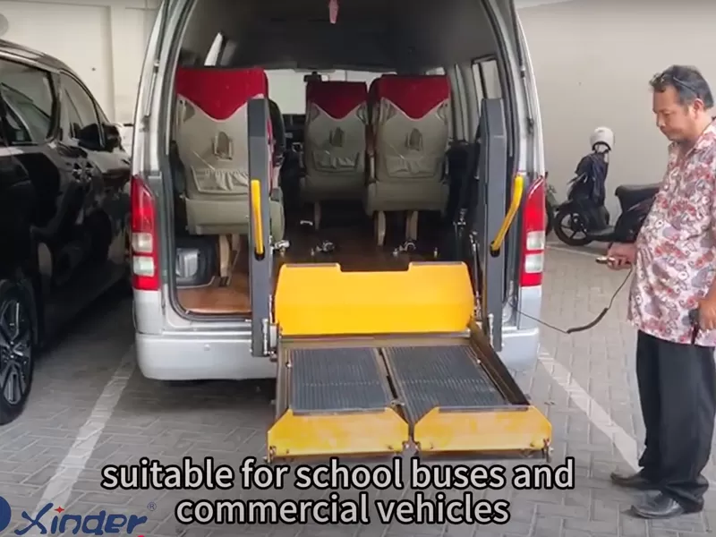 Подъемник для инвалидных колясок Xinder-tech (открытая платформа)