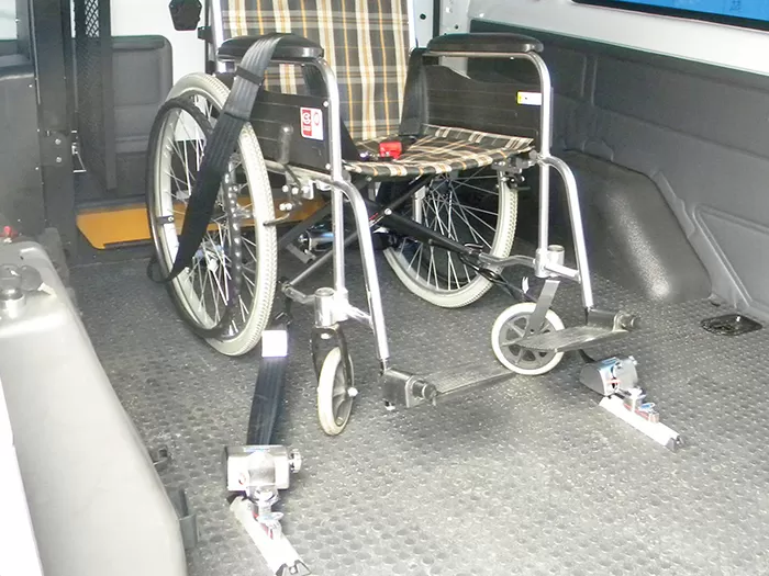 Принцип работы удерживающих средств для инвалидных колясок